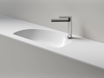 COMPASSO - Single washbasin by Edoné by Agorà - view 2